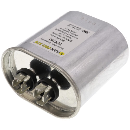 Main product image of 30 MFD Oval Motor Run Capacitor (370V)