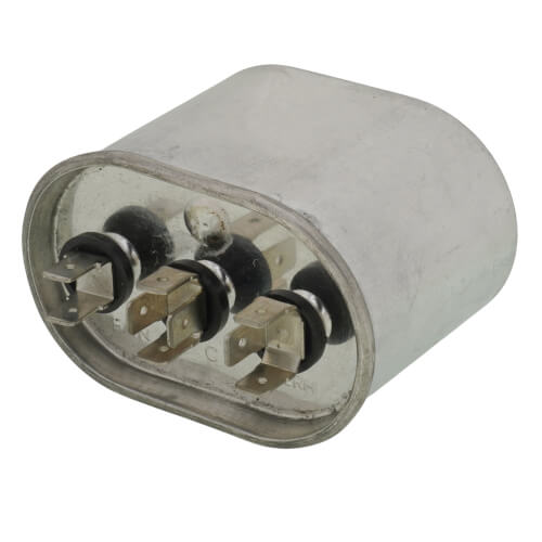 Main product image of 5/5 MFD Oval Dual Motor Run Capacitor (370V)