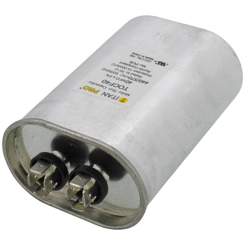Main product image of 40 MFD Oval Motor Run Capacitor (440/370V)