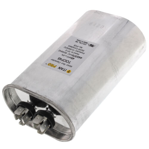 Main product image of 45 MFD Oval Motor Run Capacitor (440/370V)