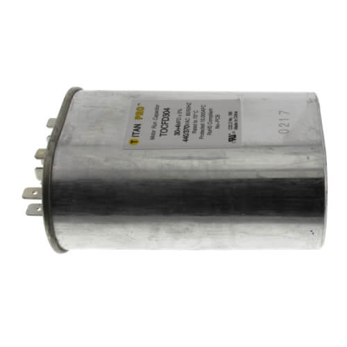 Main product image of 30/4 MFD Oval Dual Motor Run Capacitor (440/370V)