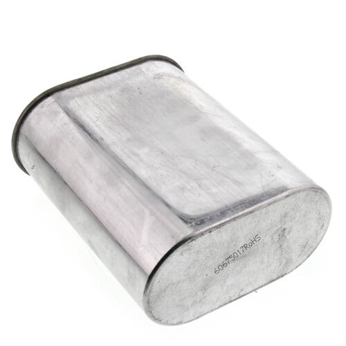 Main product image of 50/5 MFD Oval Dual Motor Run Capacitor (440/370V)