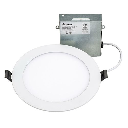 Main product image of 6" Slim Fit 5 CCT Selectable Round High Lumens Recessed Downlight - White (12W)