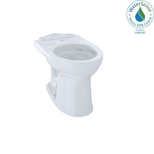 Main product image of Drake II Universal Height Round Toilet Bowl with CEFIONTECT, Cotton White - C453CUFG#01