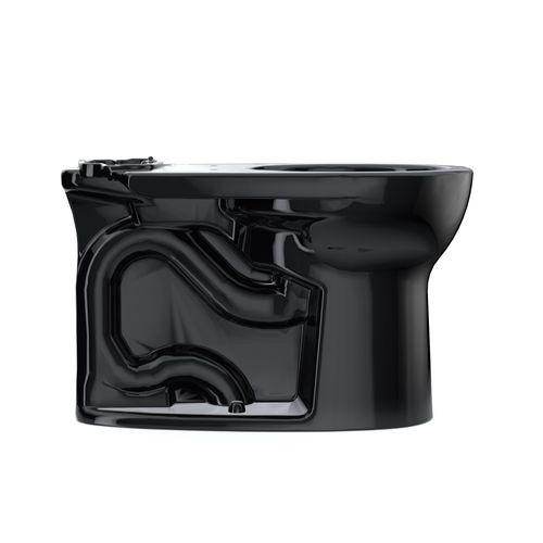 Main product image of Drake Round TORNADO FLUSH Toilet Bowl, Ebony - C775CEF#51