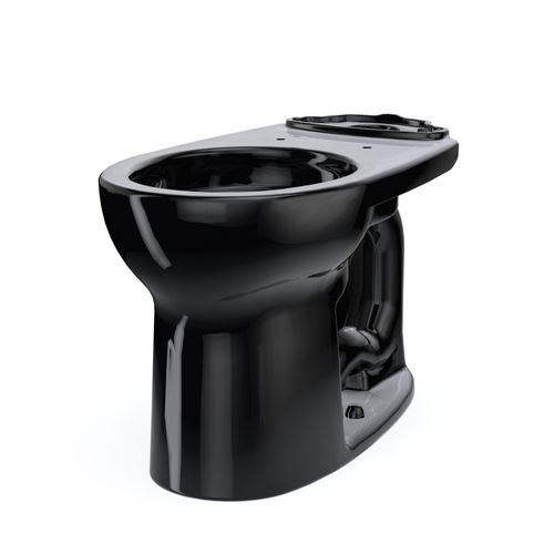 Main product image of Drake Round TORNADO FLUSH Toilet Bowl, Ebony - C775CEF#51