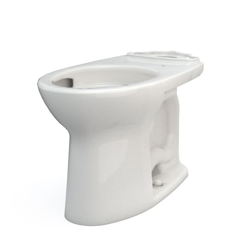 Main product image of Drake Elongated Universal Height TORNADO FLUSH Toilet Bowl with CEFIONTECT, Colonial White - C776CEFG#11