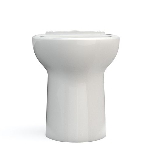 Main product image of Drake Elongated Universal Height TORNADO FLUSH Toilet Bowl with CEFIONTECT, Colonial White - C776CEFG#11