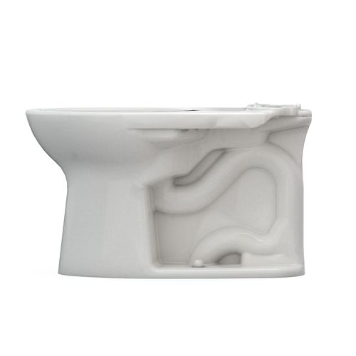 Main product image of Drake Elongated Universal Height TORNADO FLUSH Toilet Bowl with CEFIONTECT, Colonial White - C776CEFG#11