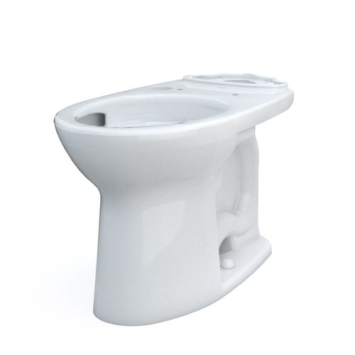 Main product image of Drake Elongated Universal Height TORNADO FLUSH Toilet Bowl with 10 Inch Rough-In and CEFIONTECT, WASHLET+ Ready, Cotton White - C776CEFGT40.10#01