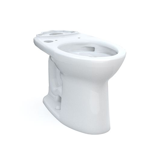 Main product image of Drake Elongated Universal Height TORNADO FLUSH Toilet Bowl with 10 Inch Rough-In and CEFIONTECT, WASHLET+ Ready, Cotton White - C776CEFGT40.10#01