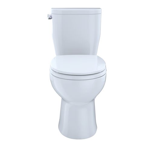 Main product image of Entrada Two-Piece Round 1.28 GPF Universal Height Toilet, Cotton White - CST243EF#01