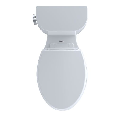 Main product image of Entrada Two-Piece Elongated 1.28 GPF Universal Height Toilet, Cotton White - CST244EF#01