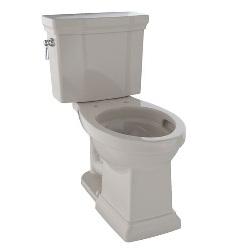 Main product image of Promenade II Two-Piece Elongated 1.28 GPF Universal Height Toilet with CEFIONTECT, Bone - CST404CEFG#03