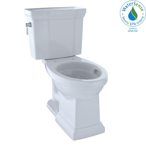 Main product image of Promenade II 1G Two-Piece Elongated 1.0 GPF Universal Height Toilet with CEFIONTECT, Cotton White - CST404CUFG#01