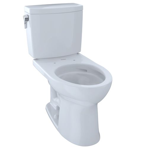 Main product image of Drake II 1G Two-Piece Elongated 1.0 GPF Universal Height Toilet with CEFIONTECT, Cotton White - CST454CUFG#01