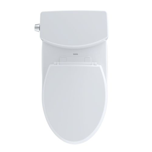 Main product image of Vespin II 1G Two-Piece Elongated 1.0 GPF Universal Height Skirted Design Toilet with CEFIONTECT, Cotton White - CST474CUFG#01