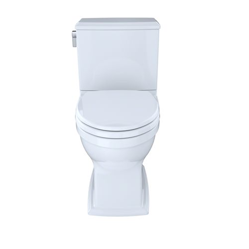 Main product image of Connelly Two-Piece Elongated Dual-Max, Dual Flush 1.28 and 0.9 GPF Universal Height Toilet with CEFIONTECT, Cotton White - CST494CEMFG#01