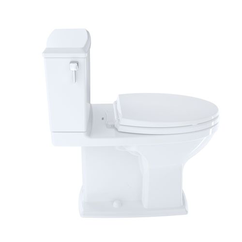 Main product image of Connelly Two-Piece Elongated Dual-Max, Dual Flush 1.28 and 0.9 GPF Universal Height Toilet with CEFIONTECT, Cotton White - CST494CEMFG#01