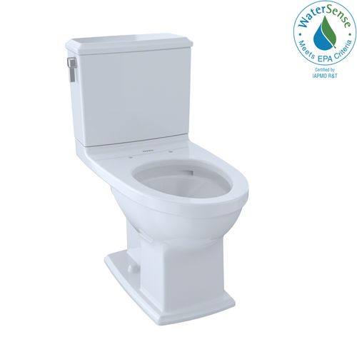 Main product image of Connelly Two-Piece Elongated Dual-Max, Dual Flush 1.28 and 0.9 GPF Universal Height Toilet with CEFIONTECT, Cotton White - CST494CEMFG#01