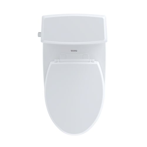 Main product image of Connelly Two-Piece Elongated Dual-Max 1.28 and 0.9 GPF Universal Height Toilet with CEFIONTECT and Right Lever, Colonial White - CST494CEMFRG#01