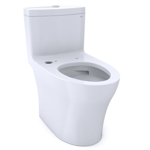 Main product image of Aquia IV One-Piece Elongated Dual Flush 1.28 and 0.9 GPF WASHLET+ and Auto Flush Ready Toilet with CEFIONTECT, Cotton White - CST646CEMFGNAT40#01