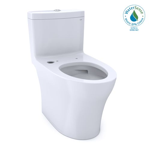 Main product image of Aquia IV One-Piece Elongated Dual Flush 1.28 and 0.9 GPF WASHLET+ and Auto Flush Ready Toilet with CEFIONTECT, Cotton White - CST646CEMFGNAT40#01