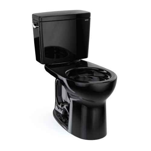 Main product image of Drake Two-Piece Round 1.6 GPF Universal Height TORNADO FLUSH Toilet, Ebony - CST775CSF#51