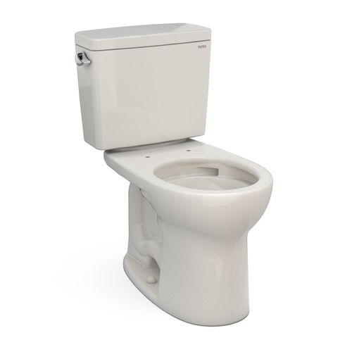 Main product image of Drake Two-Piece Round 1.6 GPF Universal Height TORNADO FLUSH Toilet with CEFIONTECT, Sedona Beige - CST775CSFG#12