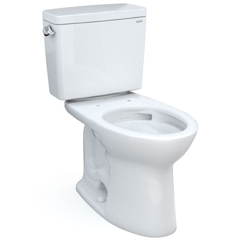 Main product image of Drake Two-Piece Elongated 1.28 GPF Universal Height TORNADO FLUSH Toilet with CEFIONTECT, Cotton White - CST776CEFG#01