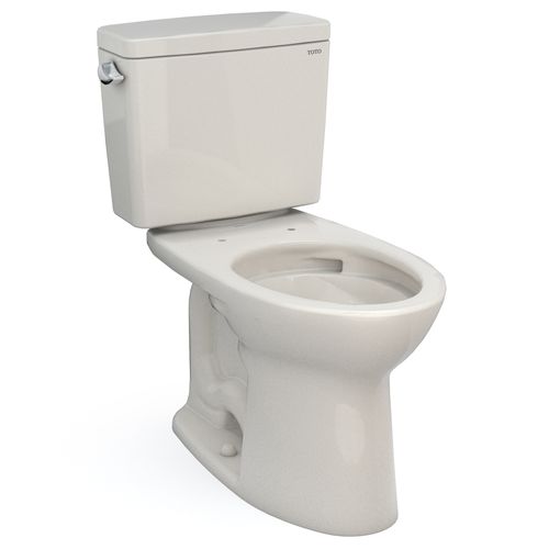 Main product image of Drake Two-Piece Elongated 1.28 GPF Universal Height TORNADO FLUSH Toilet with CEFIONTECT, Sedona Beige - CST776CEFG#12