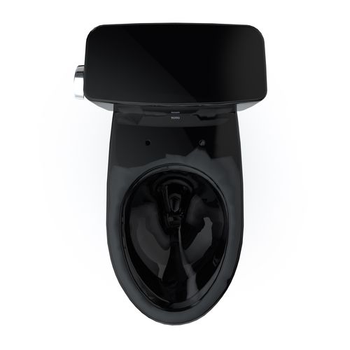 Main product image of Drake Two-Piece Elongated 1.6 GPF TORNADO FLUSH Toilet, Ebony - CST776CS#51