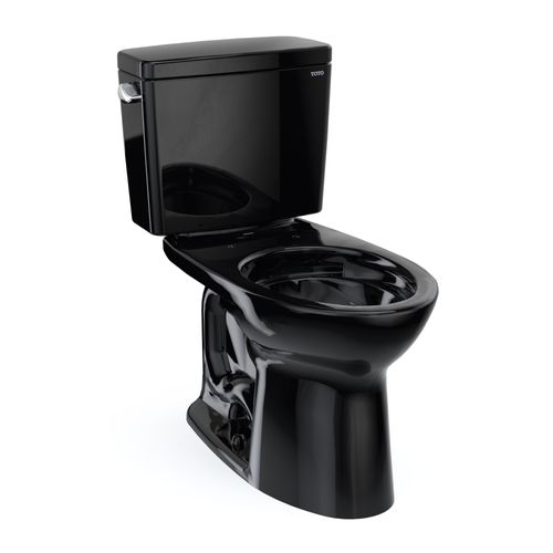 Main product image of Drake Two-Piece Elongated 1.6 GPF TORNADO FLUSH Toilet, Ebony - CST776CS#51
