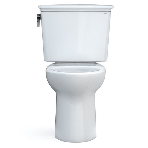 Main product image of Drake Transitional Two-Piece Elongated 1.28 GPF TORNADO FLUSH Toilet with CEFIONTECT, Cotton White - CST786CEG#01