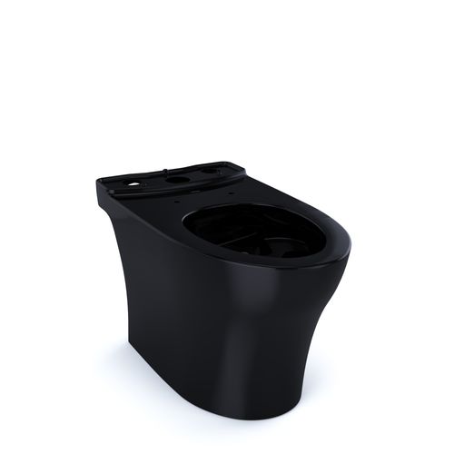Main product image of Aquia IV Elongated Universal Height Skirted Toilet Bowl, WASHLET+ Ready, Ebony - CT446CEFNT40#51