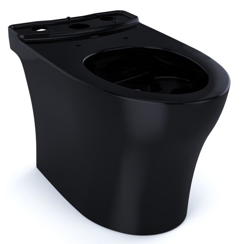 Main product image of Aquia IV Elongated Universal Height Skirted Toilet Bowl, WASHLET+ Ready, Ebony - CT446CEFNT40#51