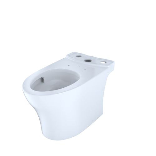 Main product image of Aquia IV Elongated Skirted Toilet Bowl with CEFIONTECT, Cotton White - CT446CEGN#01