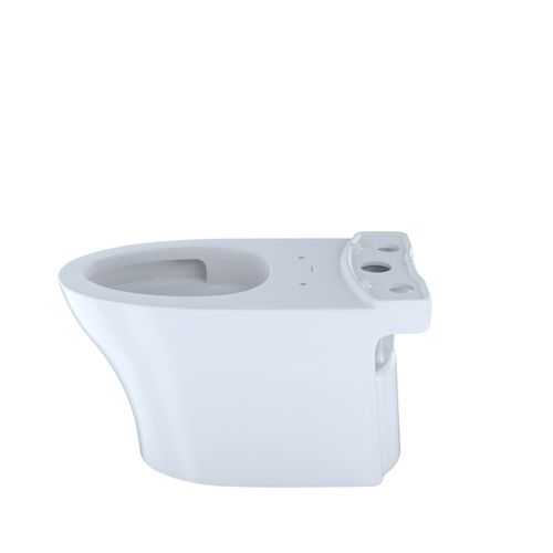 Main product image of Aquia IV Elongated Skirted Toilet Bowl with CEFIONTECT, Cotton White - CT446CEGN#01