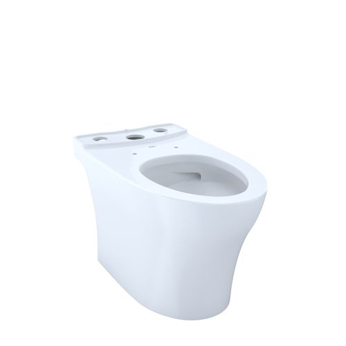 Main product image of Aquia IV Elongated Skirted Toilet Bowl with CEFIONTECT, Cotton White - CT446CEGN#01
