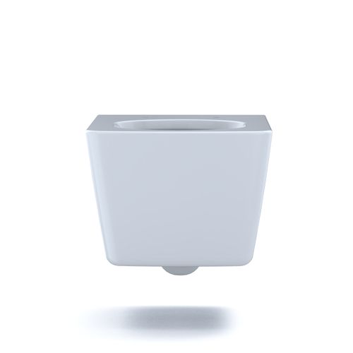 Main product image of SP Wall-Hung Contemporary Square-Shape Dual Flush 1.28 and 0.9 GPF Toilet with CEFIONTECT- CT449CFG#01
