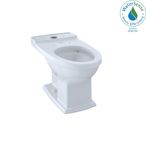 Main product image of Connelly Universal Height Elongated Toilet Bowl with CEFIONTECT, Cotton White - CT494CEFG#01