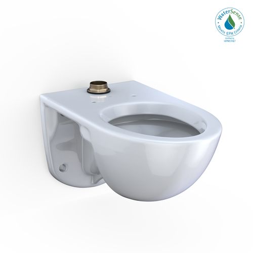 Main product image of TORNADO FLUSH Commercial Flushometer Wall-Mounted Toilet, Elongated, Cotton White - CT728CU#01