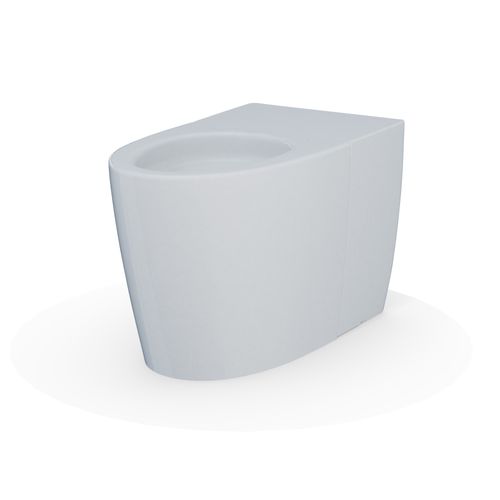 Main product image of NEOREST Dual Flush 1.0 or 0.8 GPF Elongated Toilet Bowl for AS, Cotton White - CT8551CUMFG#01
