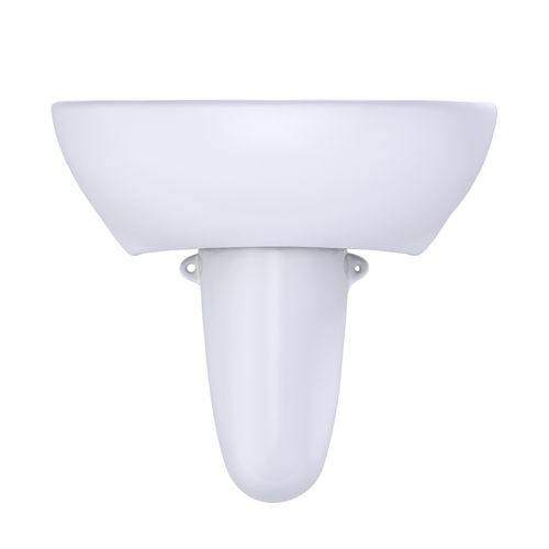 Main product image of LHT241G#01 Supreme Oval Wall-Mount Bathroom Sink w/ CEFIONTECT and Shroud for Single Hole Faucets (Cotton White)