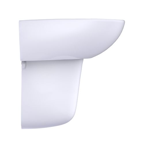Main product image of LHT241G#01 Supreme Oval Wall-Mount Bathroom Sink w/ CEFIONTECT and Shroud for Single Hole Faucets (Cotton White)