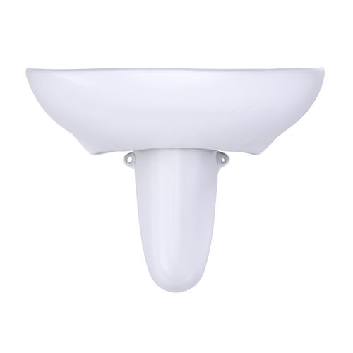 Main product image of LHT242G#01 Prominence Oval Wall-Mount Bathroom Sink w/ CEFIONTECT and Shroud for Single Hole Faucets (Cotton White)