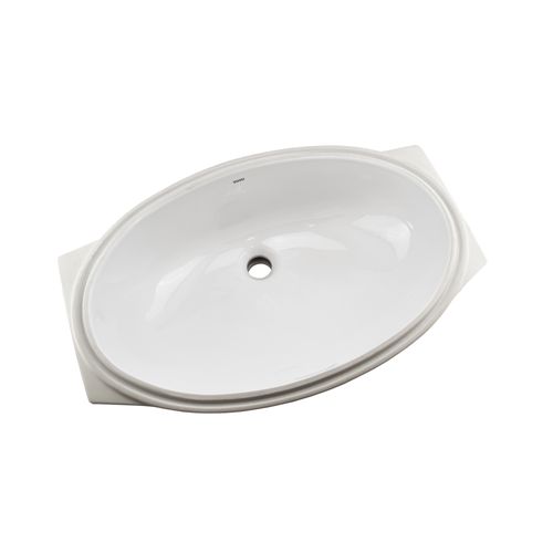 Main product image of LT1506G#01 24" Oval Undermount Bathroom Sink w/ CEFIONTECT (Cotton White)