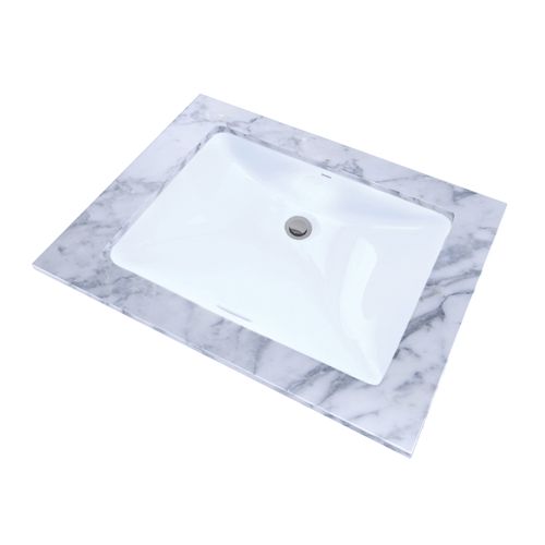 Main product image of LT1535G#01 20" Rectangular Undermount Bathroom Sink w/ CEFIONTECT (Cotton White)