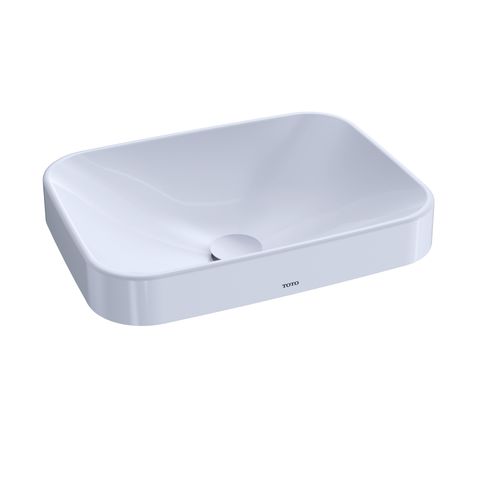 Main product image of LT425G#01 Arvina Rectangular 20" Vessel Bathroom Sink w/ CEFIONTECT (Cotton White)
