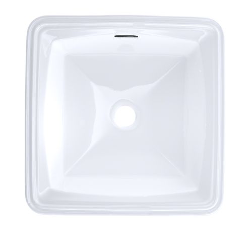 Main product image of LT491G#01 Connelly Square Undermount Bathroom Sink w/ CEFIONTECT (Cotton White)